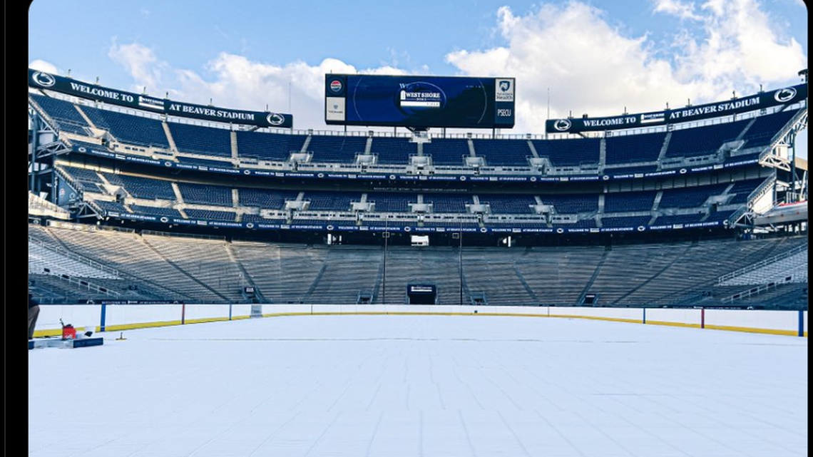 Penn State offers sneak peek inside Beaver Stadium ahead of outdoor hockey games