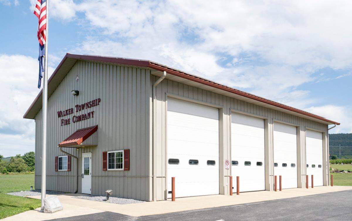 The Walker Township Fire Company satellite station on Cemetery Lane in Zion.