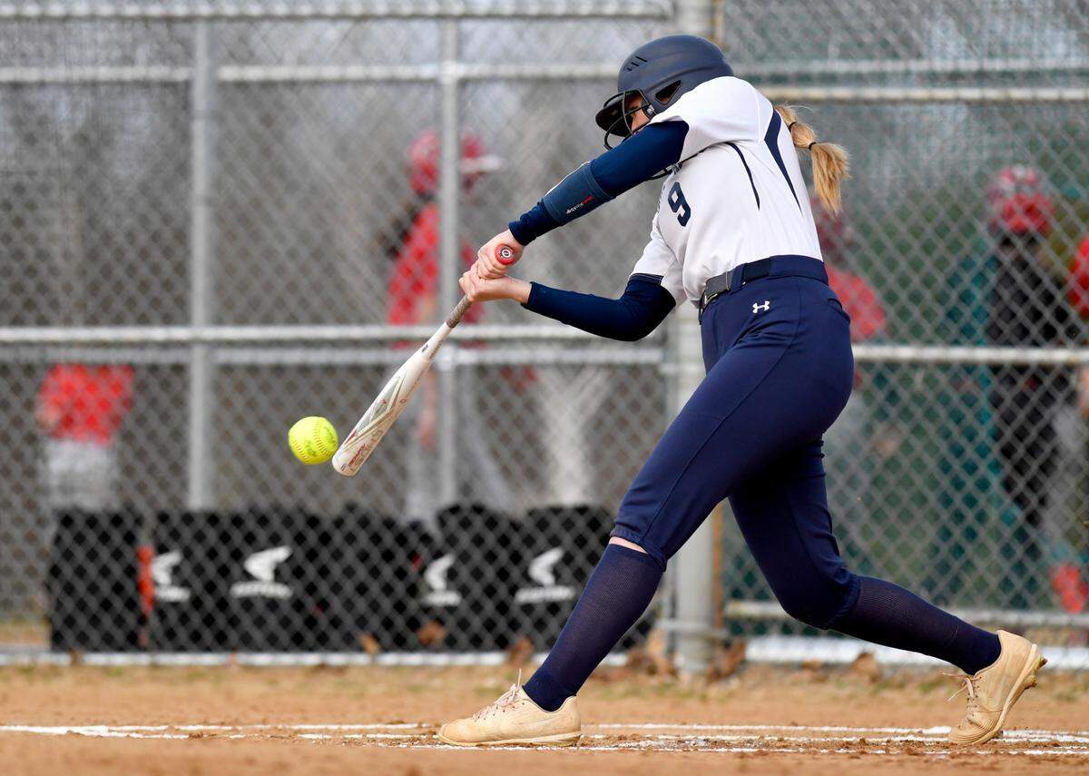 Penns Valley’s Kailen Winkelblech bats during the game against Bellefonte on Monday, April 4, 2022.