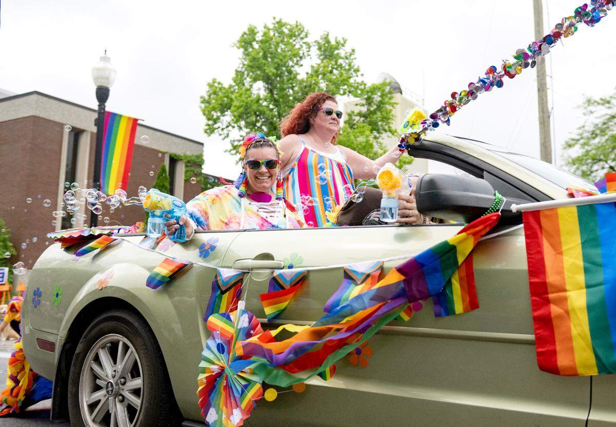 The State College Pride parade on Saturday, June 7, 2025.
