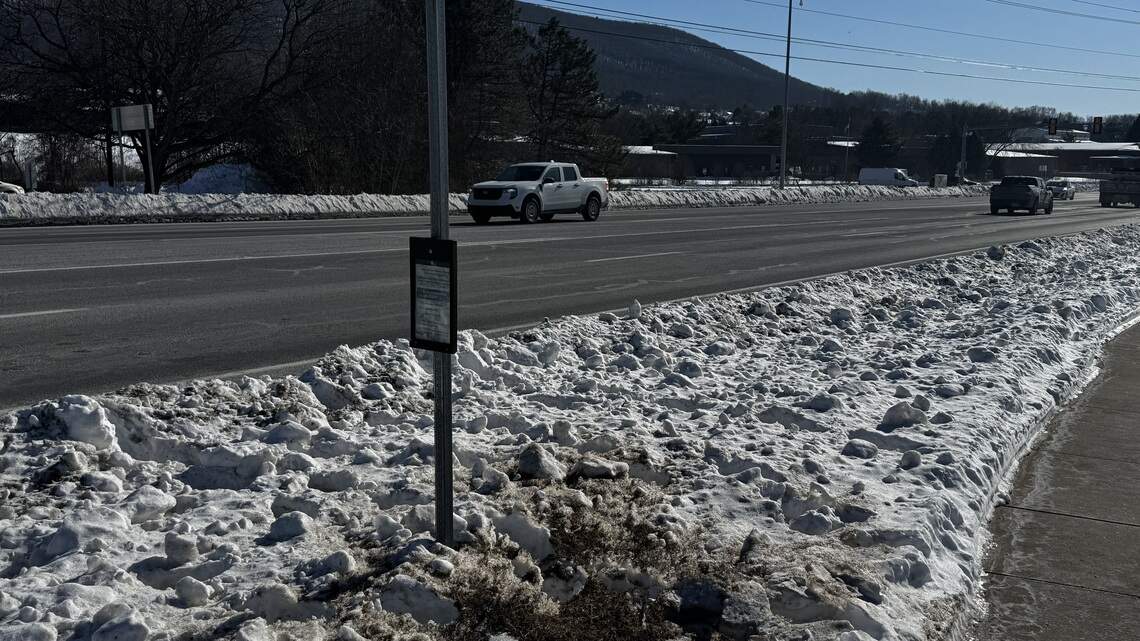 Some Centre County bus stops blocked by snow week after storm. Who is responsible?