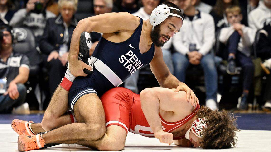 Penn State has six top-ranked wrestlers ahead of Nebraska dual