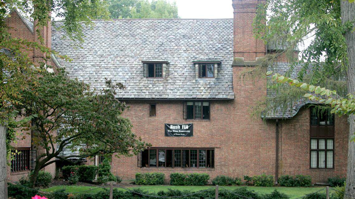 The FIJI house at the corner of Pollock Road and Burrowes Road, Wednesday, September 23, 2009. CDT/Christopher Weddle
