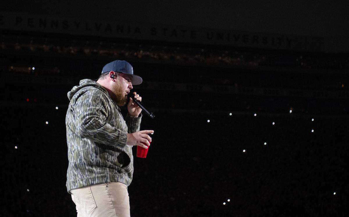 Luke Combs brings his Growin’ Up and Gettin’ Old tour to Beaver Stadium on Saturday, April 27, 2024.