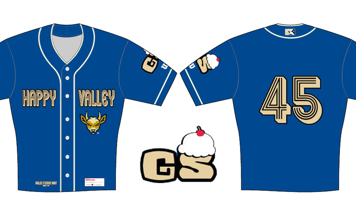 The State College Spikes, the short-season single-A affiliate of the St. Louis Cardinals, will change their name to the “Happy Valley Grilled Stickies” for a game in August.