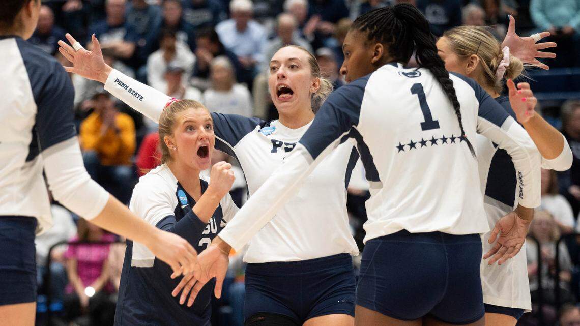 Penn State women’s volleyball headed to national championship after comeback semifinal win