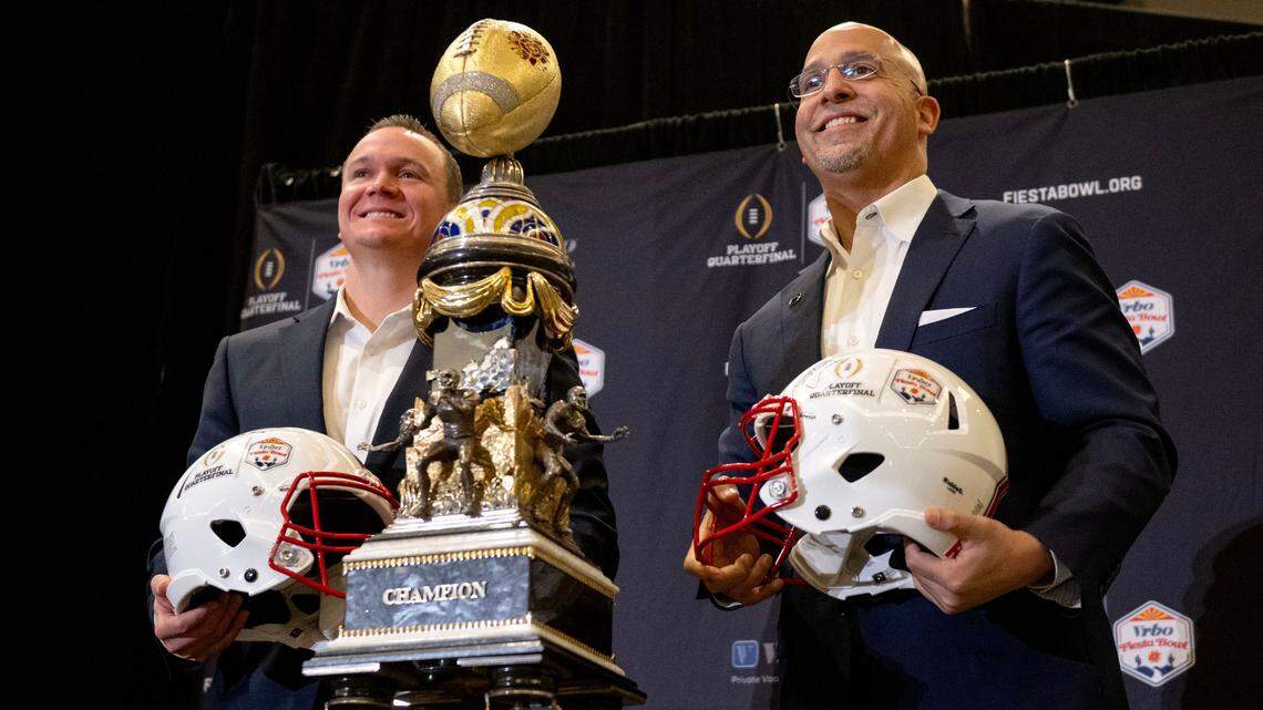 ‘So excited’: Boise State, Penn State coaches share final thoughts ahead of Fiesta Bowl