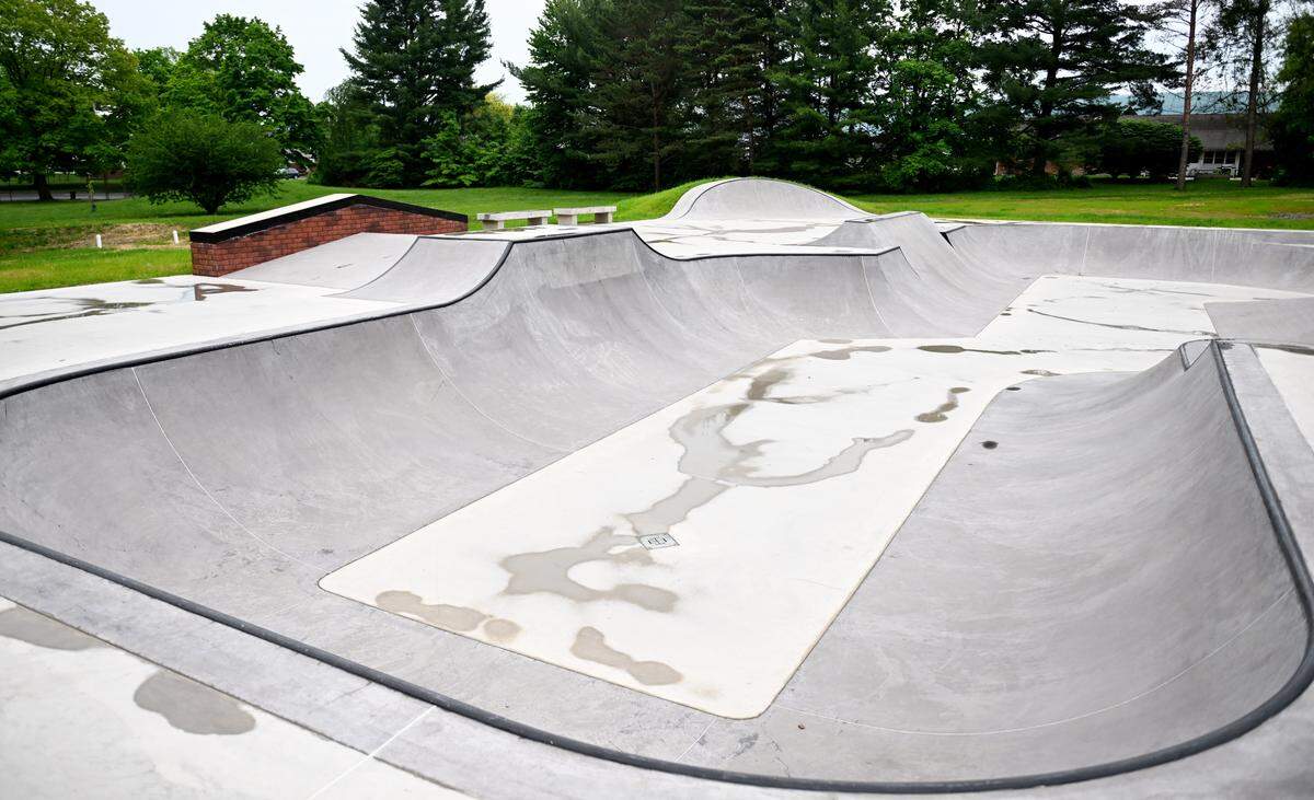 The transition area at High Point Skate Park on Wednesday, May 27, 2026.  
