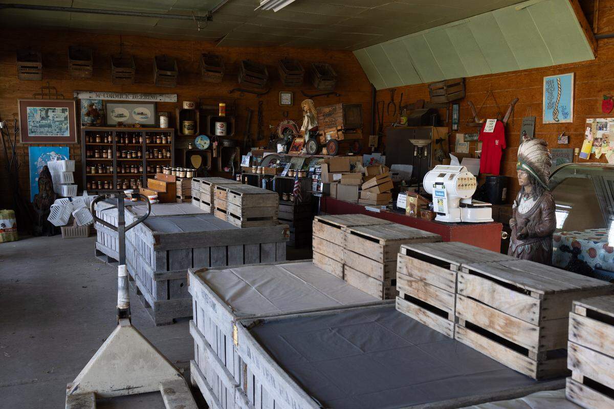 The Harner Farm store is pictured on Monday, April 28, 2025.