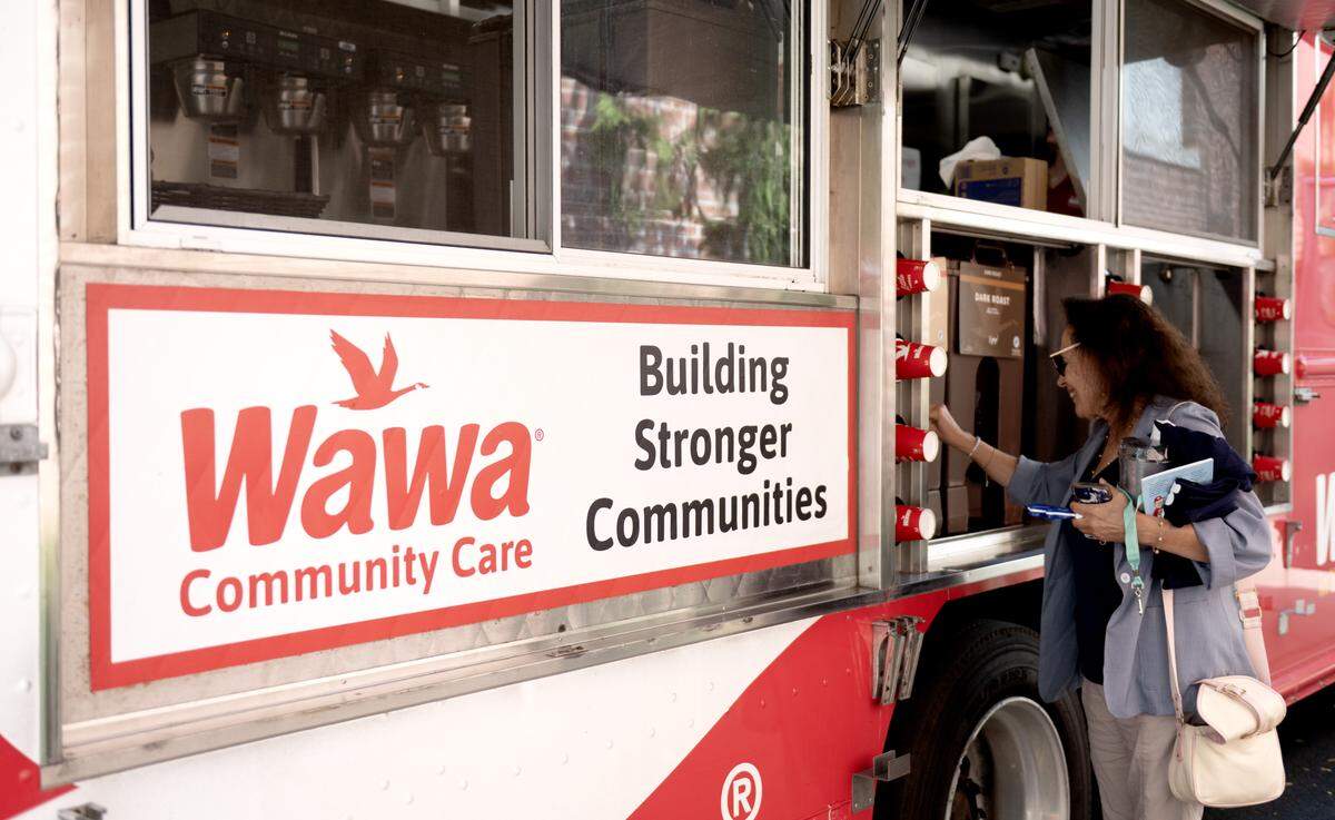 Wawa had free coffee during a community event on Tuesday, Sept. 9, 2025, at the Penn Stater Hotel and Conference Center. 