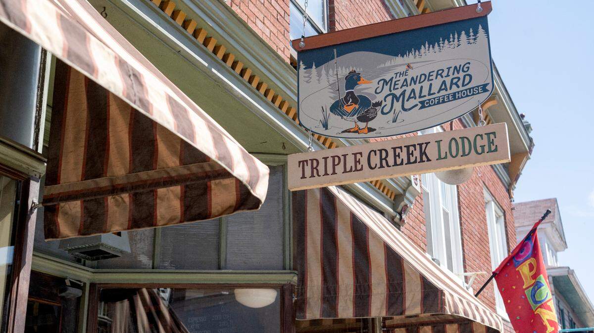 The Meandering Mallard in Millheim offers outdoor space perfect for telework as the weather around Centre County warm up for spring.