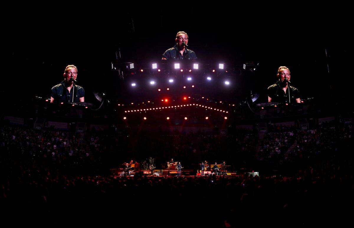 Bruce Springsteen and the E Street Band entertain a sold-out Bryce Jordan Center on Saturday, March 18, 2023.