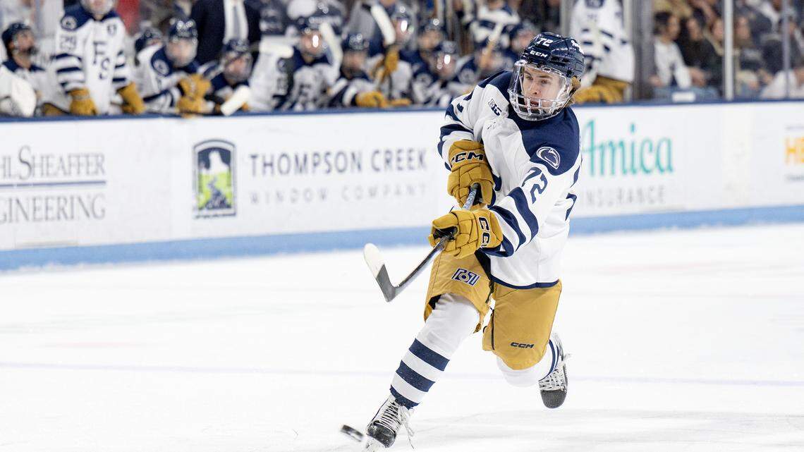 Penn State hockey star Gavin McKenna passes on first chance to challenge assault charge