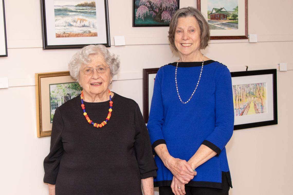 Marie Bianco and Carol Eubanks