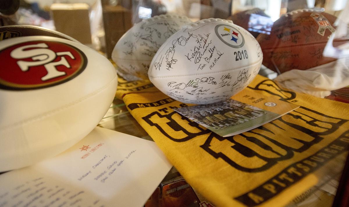Maddox Hyde has received thousands of Christmas cards in the last month in addition to packages like a signed football from San Francisco kicker Robbie Gould, and a signed football from the Pittsburgh Steelers.