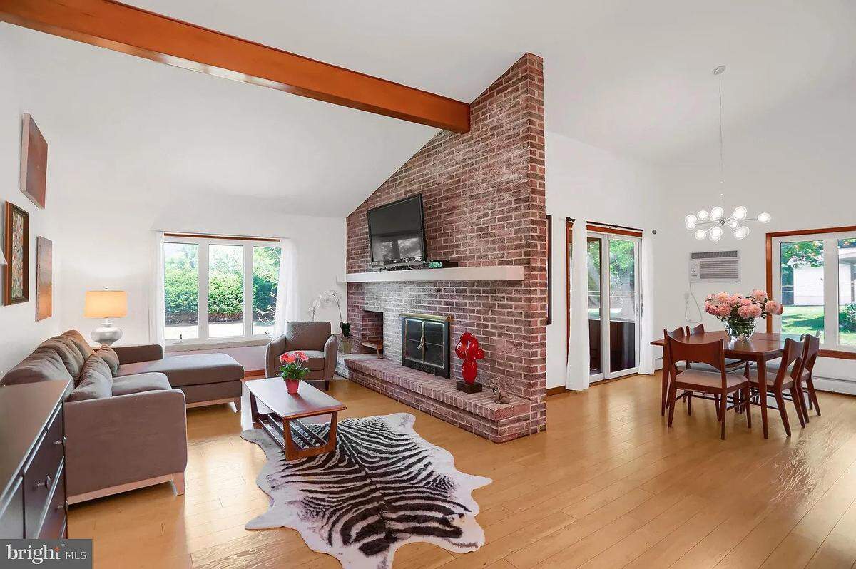 A look inside the living room of the home at 943 E. High St. in Bellefonte. Photo shared with permission from home’s listing agent, James Bradley of Keller Williams Advantage Realty.