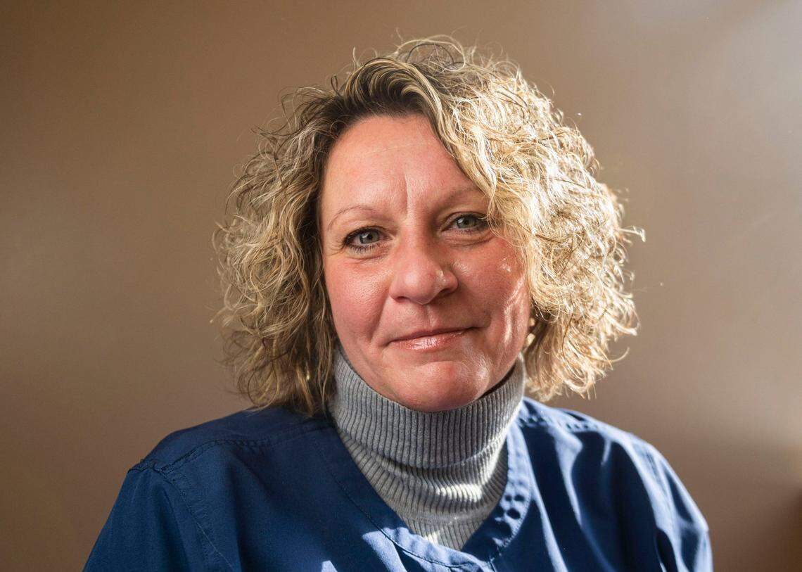 Charleroi Area School District nurse Dana Cannon described the responsibilities added by the coronavirus pandemic as “a whole other job,” one that can be emotionally draining.