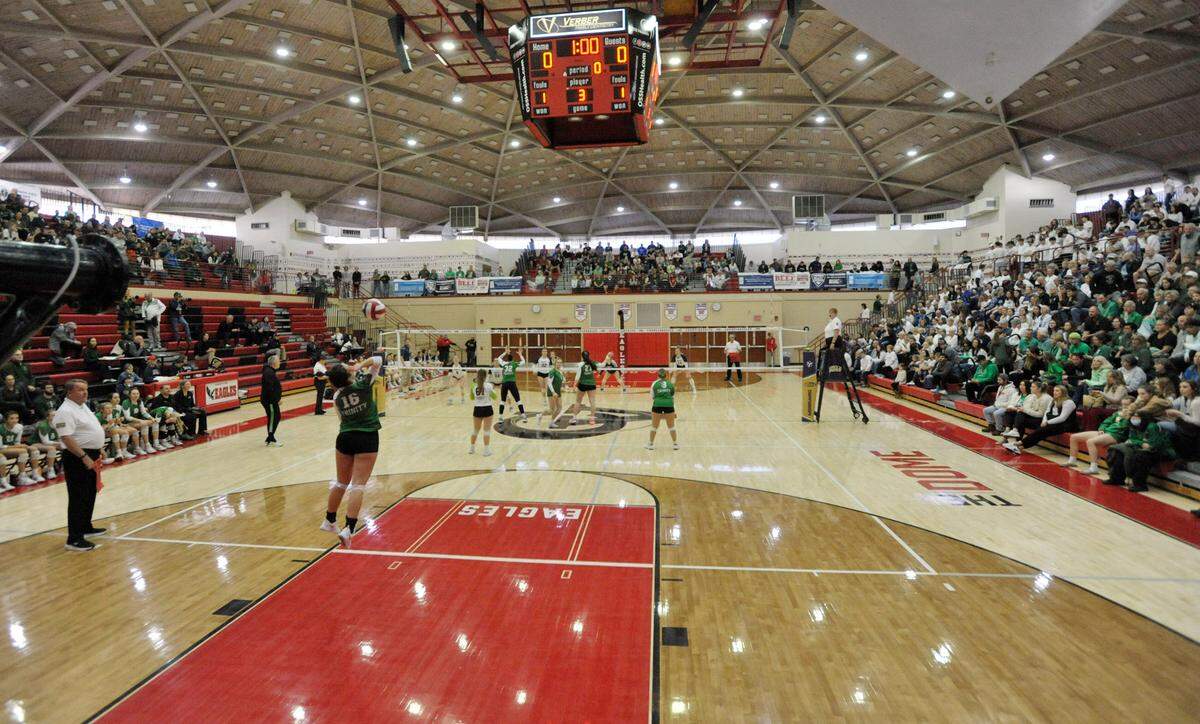 Philipsburg-Osceola, seen here Saturday in Game 1, won the PIAA Class 2A state championship at Cumberland Valley in Mechanicsburg. P-O defeated Trinity 3-1.