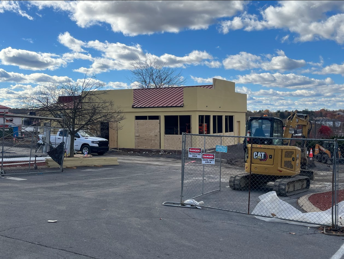 Construction has started for the Chipotle at 1880 S. Atherton St. on Thursday, Nov. 5, 2025.