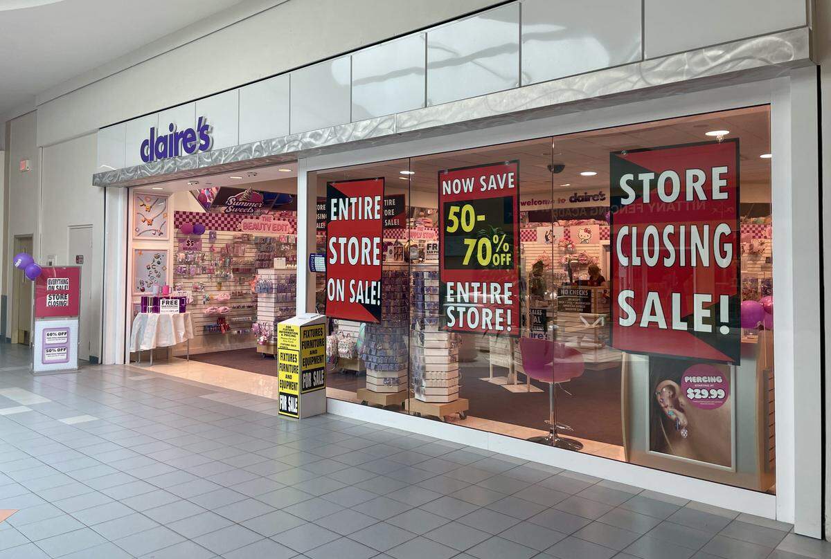 Claire’s will close its store in the Nittany Mall after decades in business.
