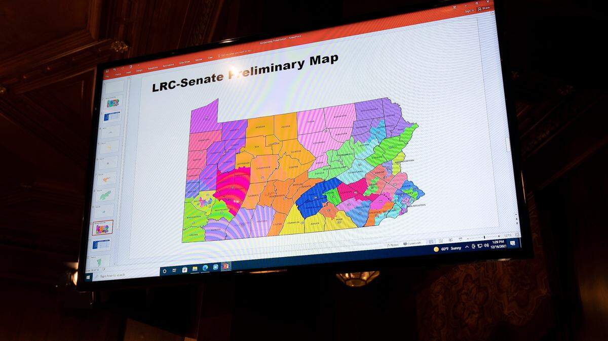 The preliminary Senate map passed unanimously during a Dec. 16 voting meeting, unlike the more controversial preliminary House map.