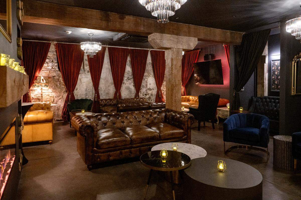 The speakeasy at the Gamble Mill on Thursday, Sept. 1, 2022.