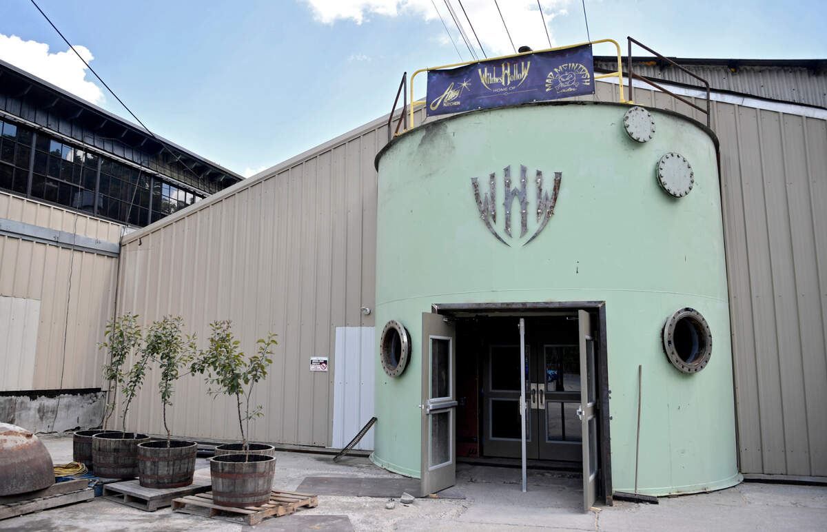 Renovations at Titan Hollow are pictured in this June 2021 file photo.