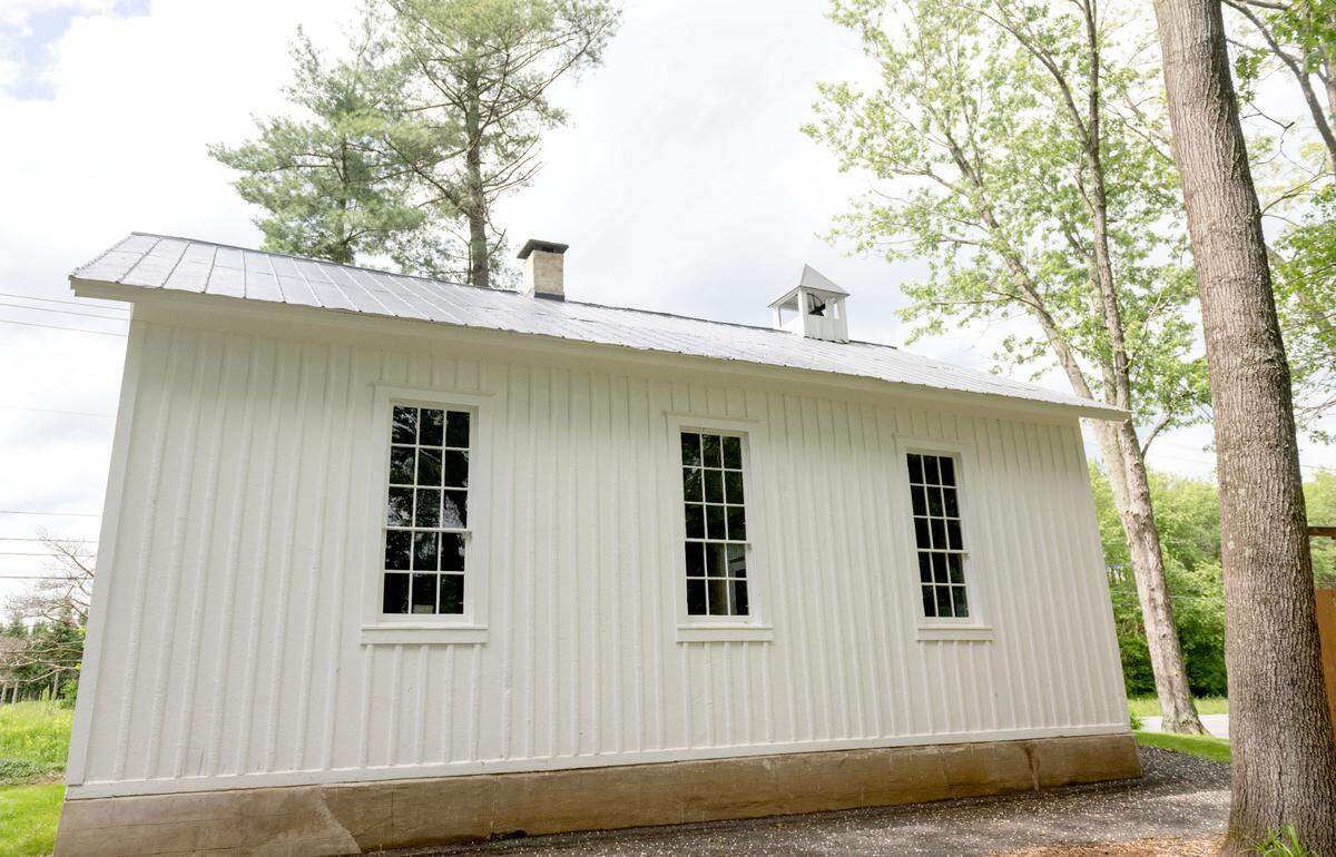 The Boogersburg School recently received a fresh coat of paint and some restoration.