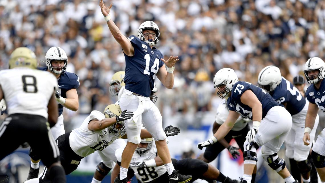 QB Sean Clifford, Penn State dominate Idaho 79-7 in season opener