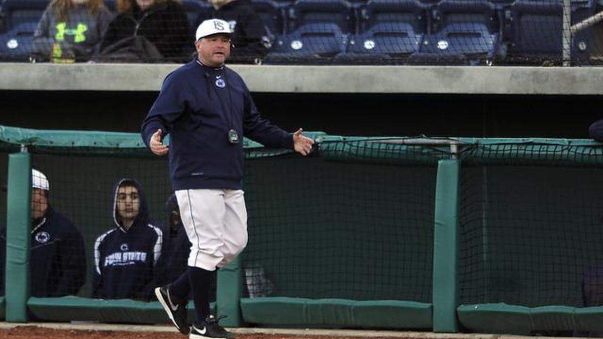 Penn State first-year coach Rob Cooper has the Nittany Lions off to a 16-14 start after Tuesday’s 8-4 win over West Virginia.
