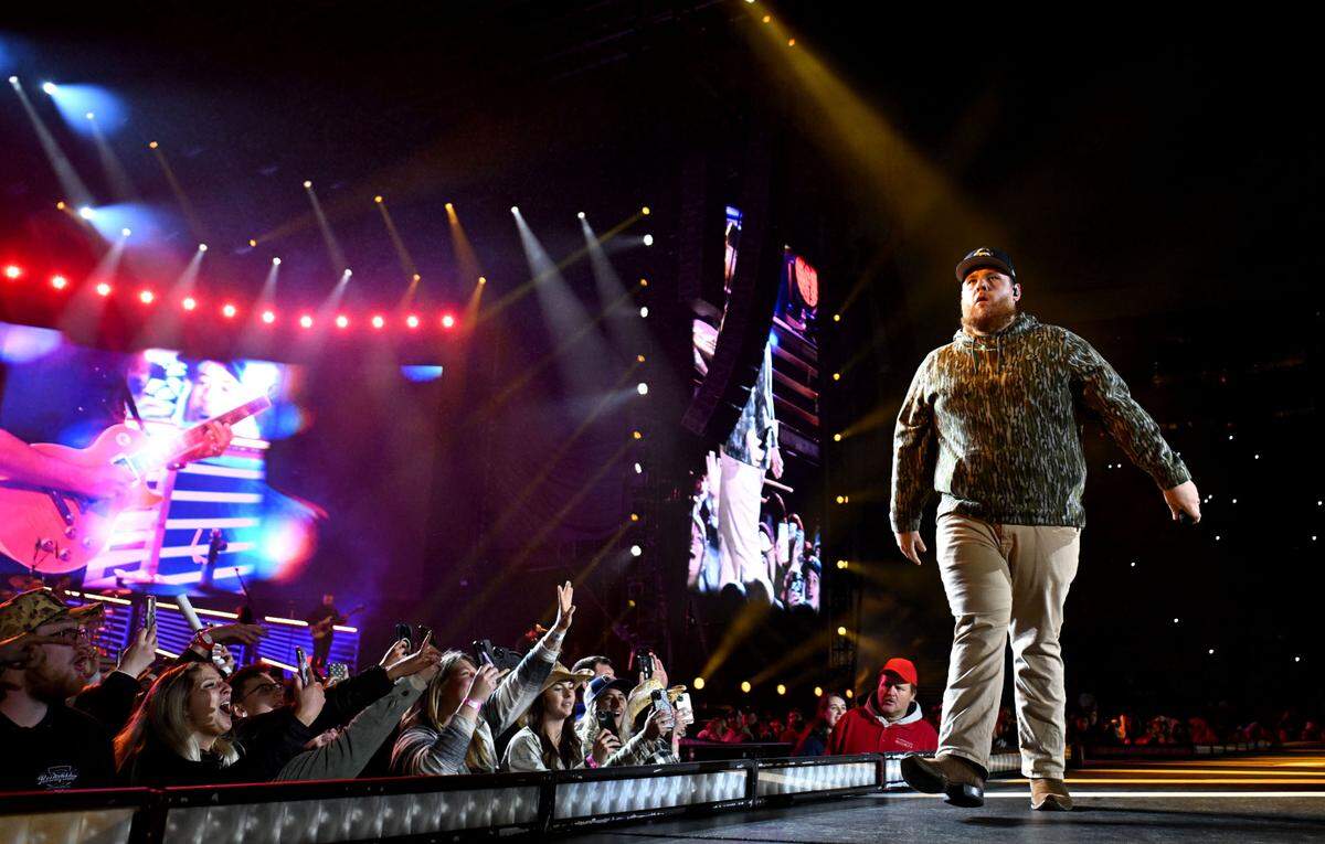 Luke Combs brings his Growin’ Up and Gettin’ Old tour to Beaver Stadium on Saturday, April 27, 2024.