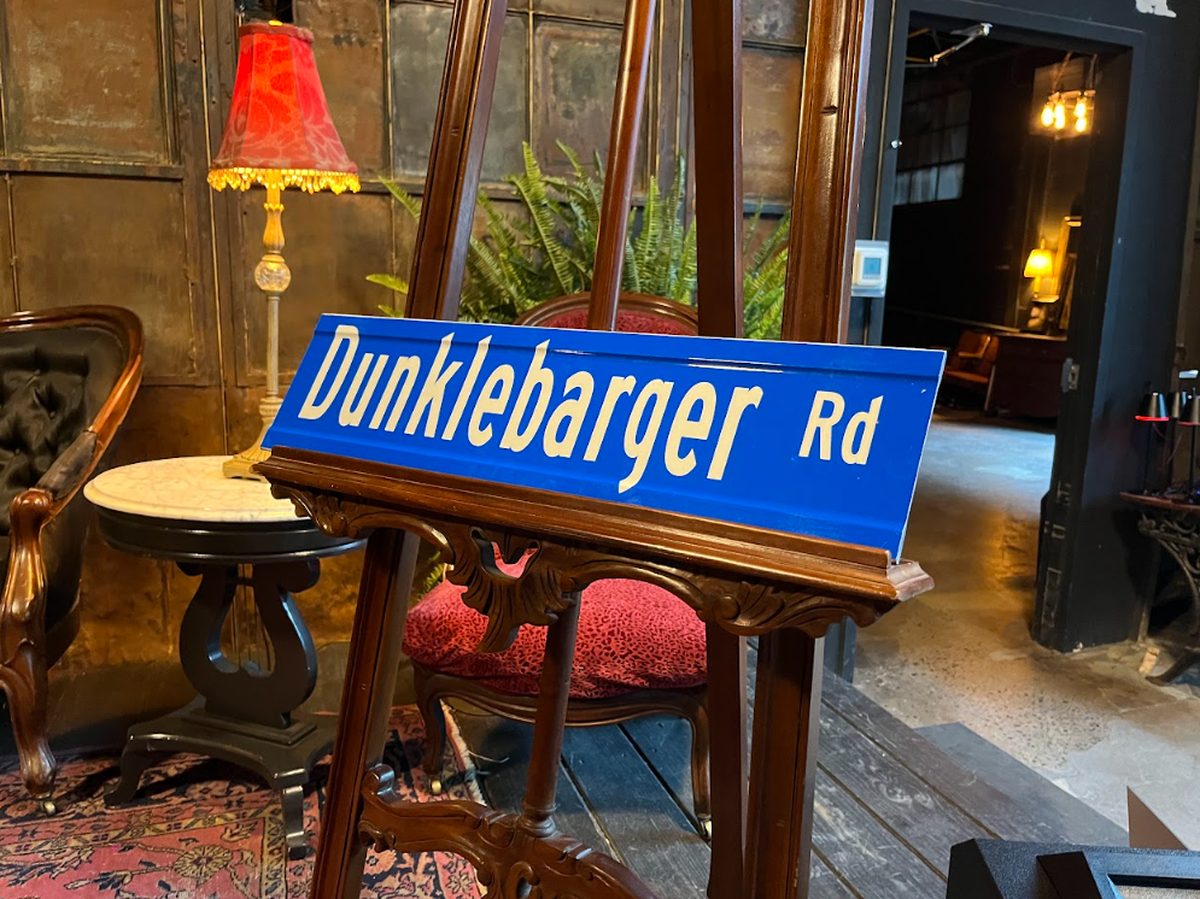 Dunklebarger Road, named after Gary Dunklebarger, an electrician who’s worked at the Titan Energy Park for 57 years and counting.