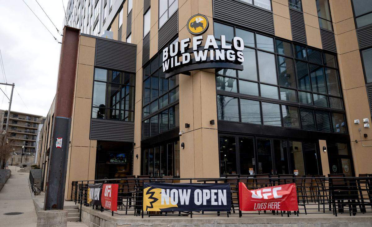 Buffalo Wild Wings has opened in downtown State College.