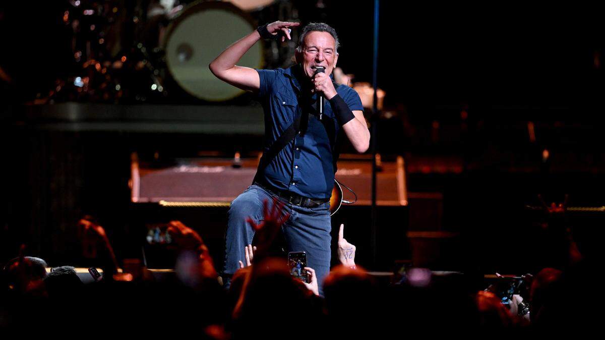 Bruce Springsteen and the E Street Band entertain a sold-out Bryce Jordan Center on Saturday, March 18, 2023.