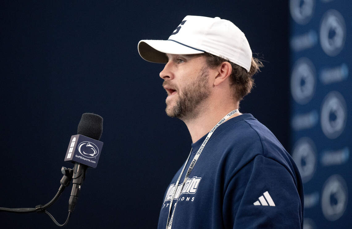 Improving run game is ‘biggest focus,’ Penn State OC says ahead of Michigan matchup