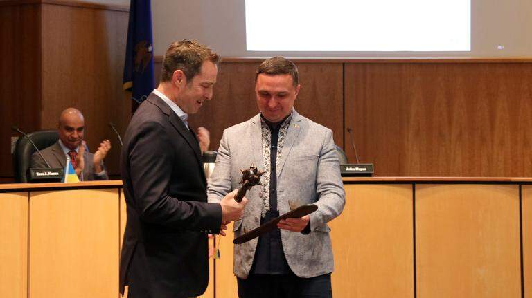 Street in Ukraine to be named after State College as sister cities relationship blossoms