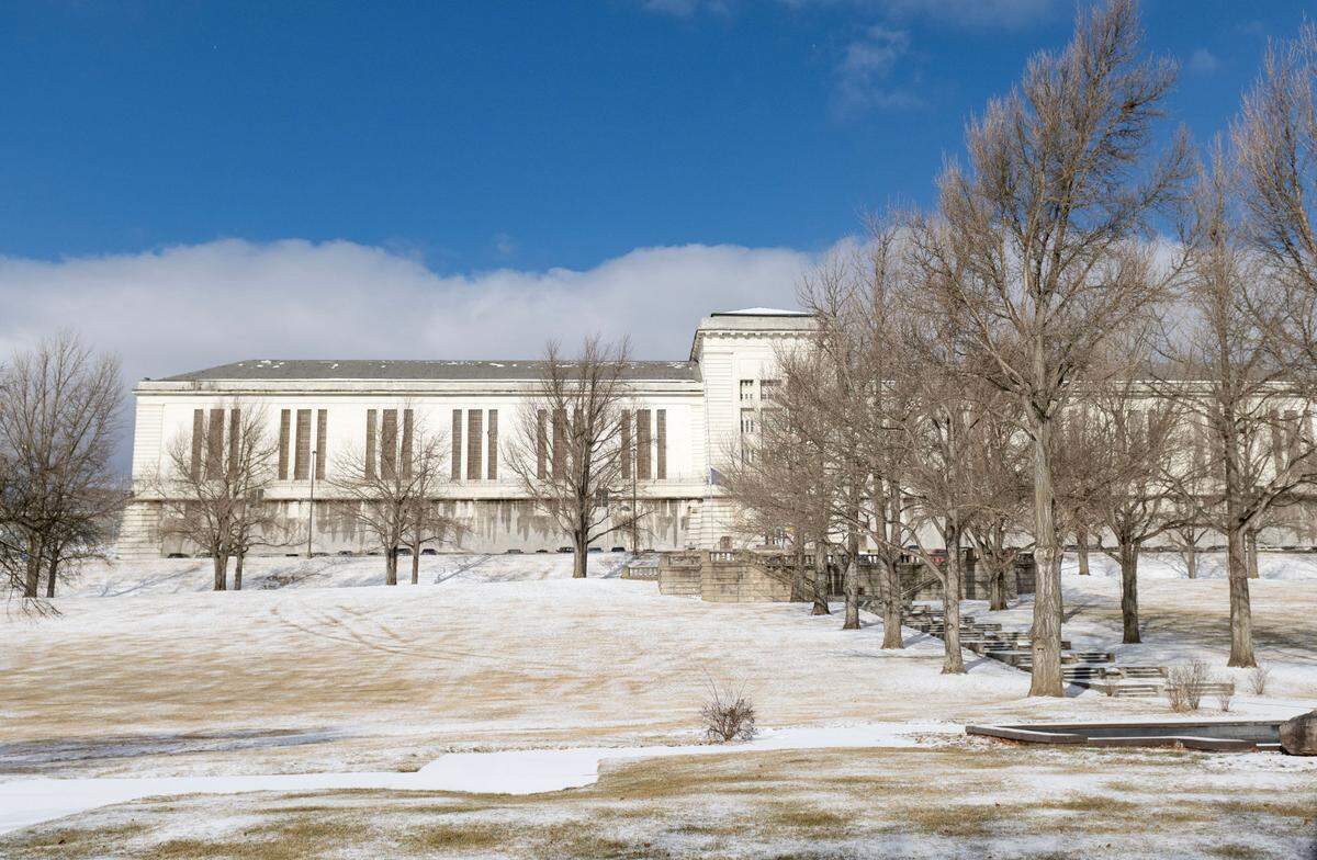 A portion of Rockview state prison as seen from East College Avenue on Monday, Feb. 10, 2025.