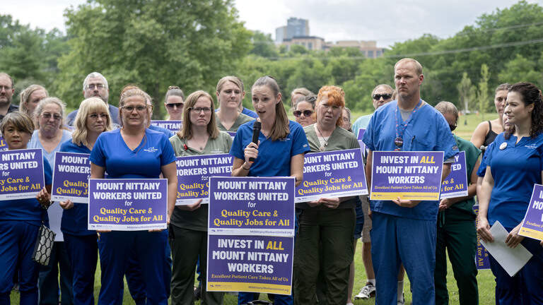 Unionized Mount Nittany workers are set for a 5-day strike. Why they’re taking the ‘last resort’