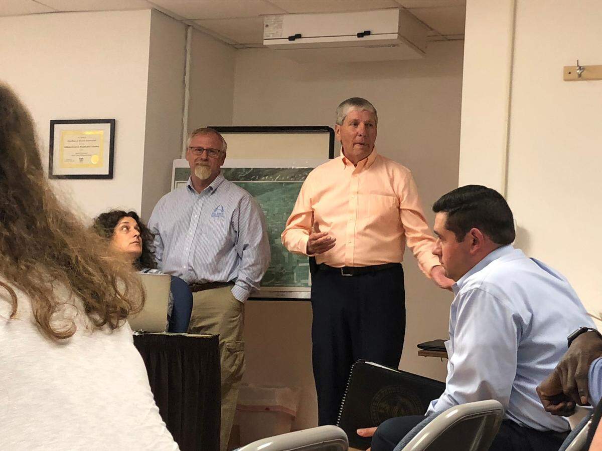 Atlantic Broadband representatives Fran Bradley and Rich Fultz attended Tuesday’s Millheim Borough Council meeting to discuss the feasibility of expanding and bringing cable, internet and phone services to the Penns Valley area.