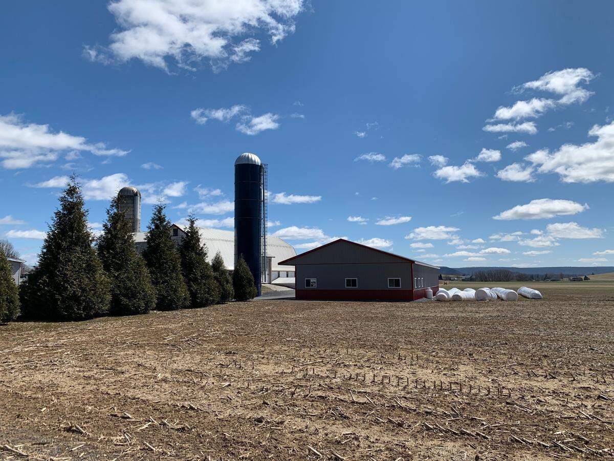 A teenage Amish boy died Tuesday along the 2900 block of Lower Brush Valley Road after he was trapped in a piece of farming equipment that weighed upward of 10 tons, a Centre Hall Volunteer Fire Company captain said.