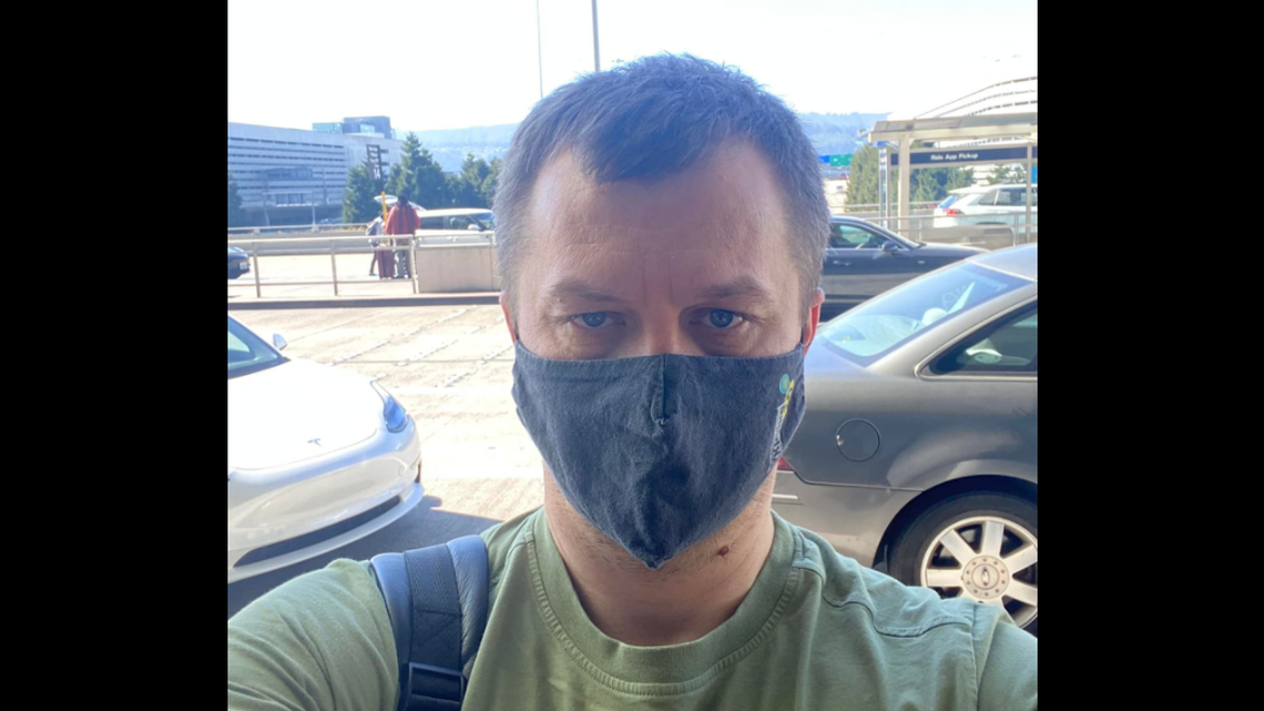 Tymofiy Mylovanov, a professor at the University of Pittsburgh, traveled back to his native Ukraine this week before the country was invaded by Russia.