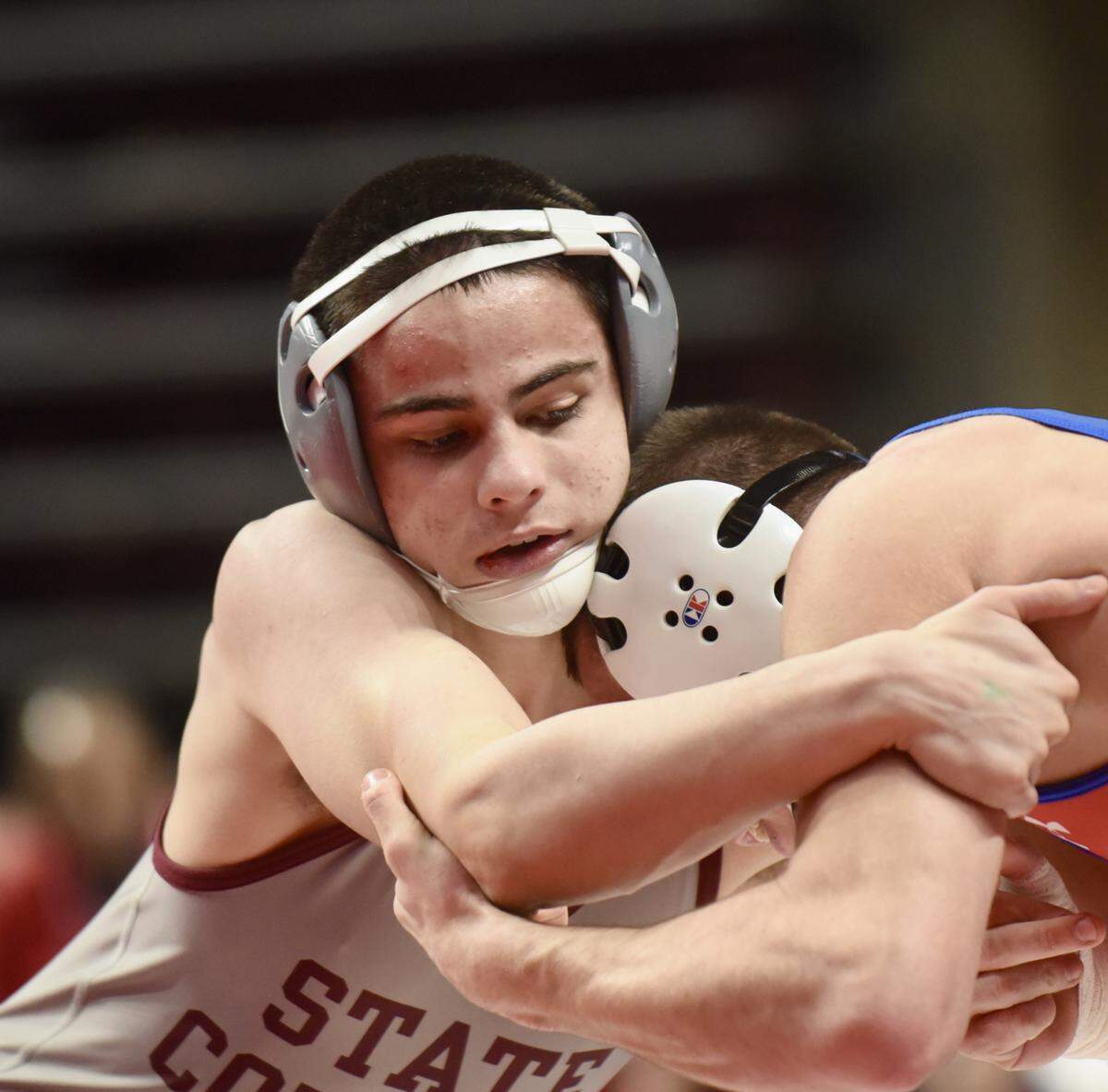 State College’s Owen Woolcott leads the county with three major decisions. He is also one win away from No. 100 for his career.