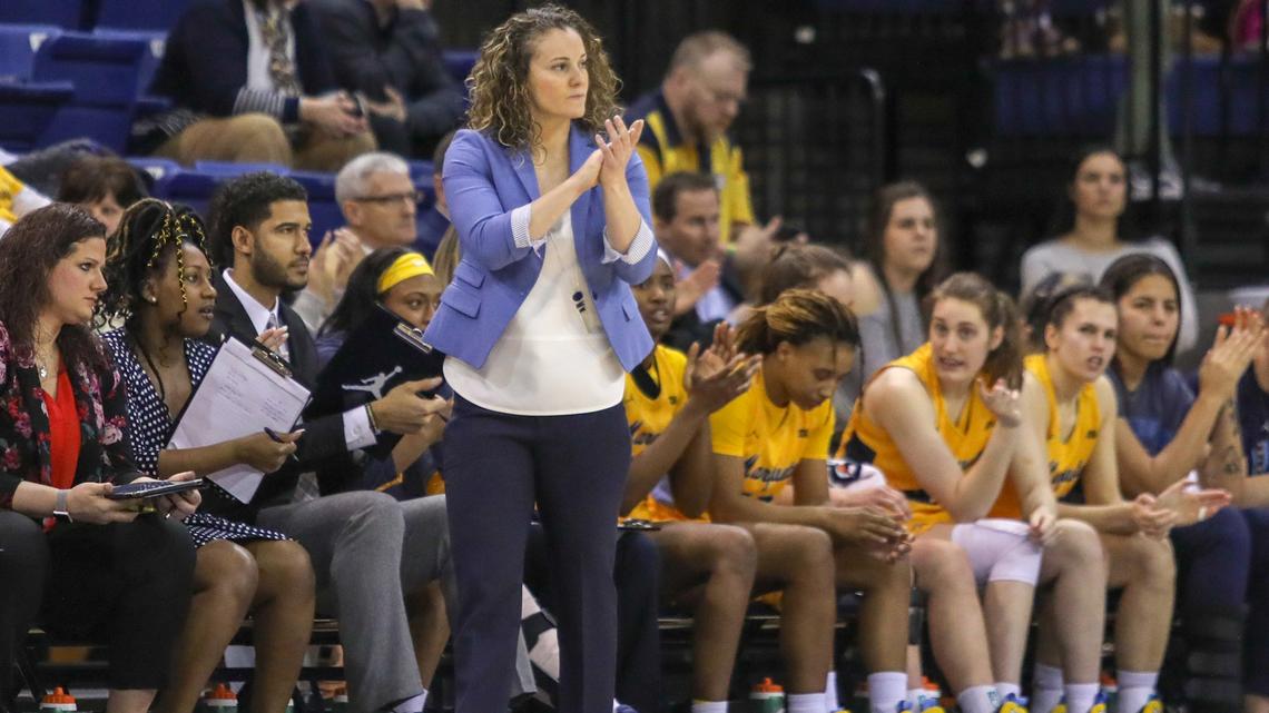 Former Marquette coach Carolyn Kieger was named Penn State’s sixth head coach of the women’s basketball program on Wednesday.