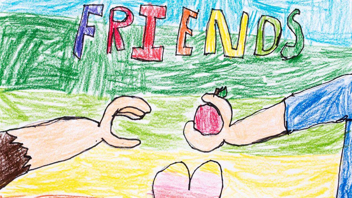 Paige Winters, a fifth-grader at Centre Learning Community Charter School, was among those who created winning posters for the Centre County Recycling and Refuse Authority’s “Feeding Our Friends” poster contest.