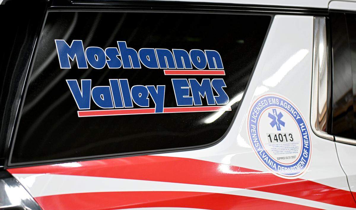 A Moshannon Valley EMS vehicle. U.S. Rep Glenn “GT” Thompson announced the Moshannon Valley Emergency Medical Services will receive over $2 million in federal funding to help built a new headquarters and training center. 