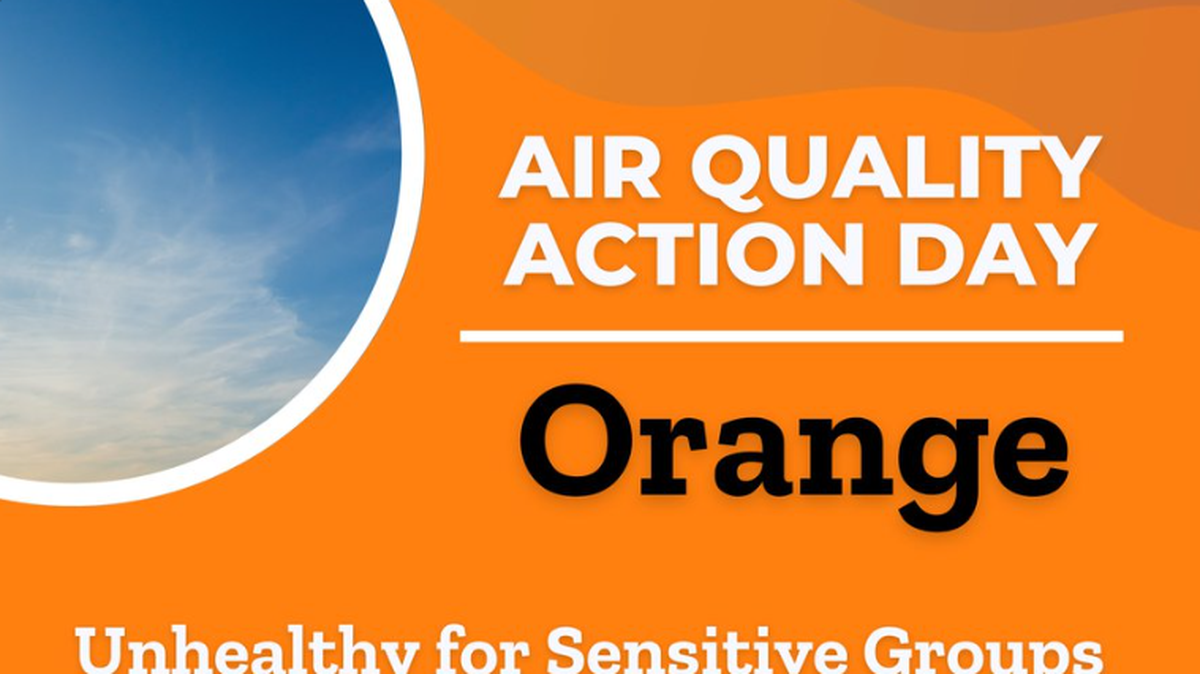 An air quality alert was issued for Centre County and other areas of central and eastern Pennsylvania for Tuesday.