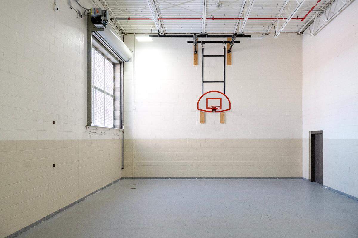 One of the urban recreation yards at the Centre County Correctional Facility is pictured on Jan. 22, 2025.