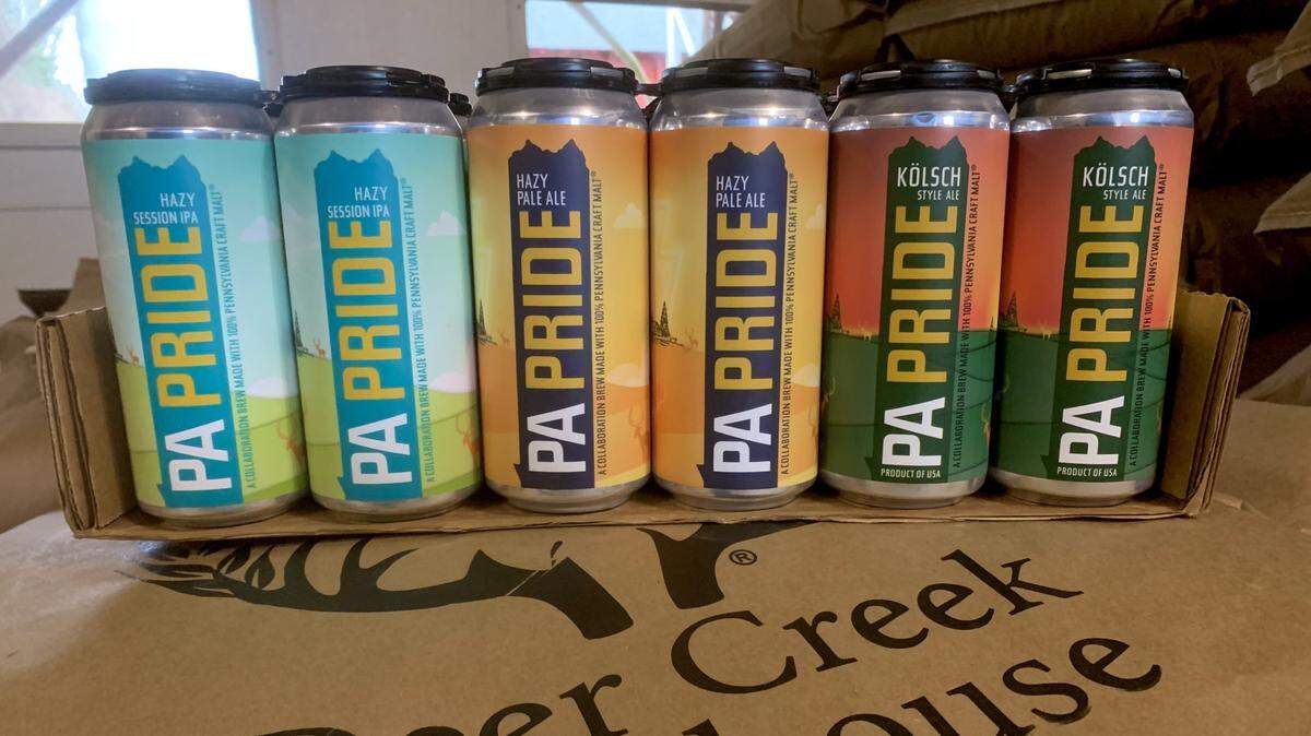 Beer made with malt from Deer Creek Malthouse in the Philadelphia suburbs. The small business has struggled with Pennsylvania’s beer promotion grants.