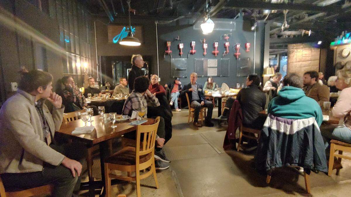 Hollywood producer Gerry Abrams received the Centre Film Festival’s Lifetime Achievement Award last year and was recognized at a filmmaker breakfast hosted at Titan Hollow.