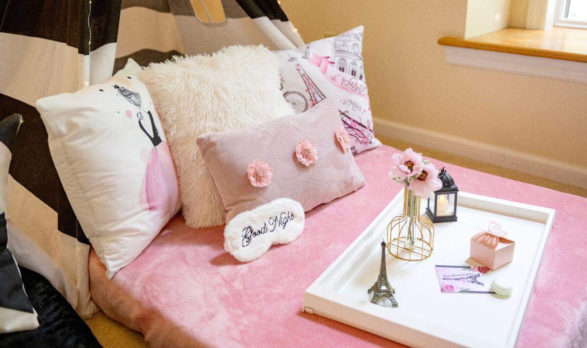 Happy Valley Slumber’s Night in Paris theme.
